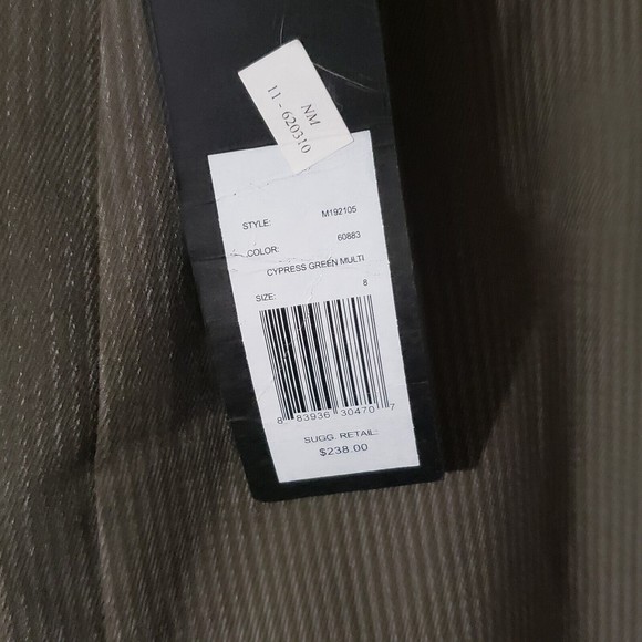 New w/ Defects Marc by Marc Jacobs Military Green Skirt Womens Size 8 Buckles - Picture 7 of 12